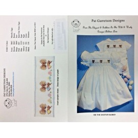 PAT GARRETSON SMOCKING PLATE #158 THE EASTER BUNNY