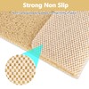 Mofonky Shower Mat Non Slip: 31 x 31 Inch Extra