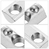 sourcing map Roll-in Spring M8 T Nut, Roll Ball Elastic