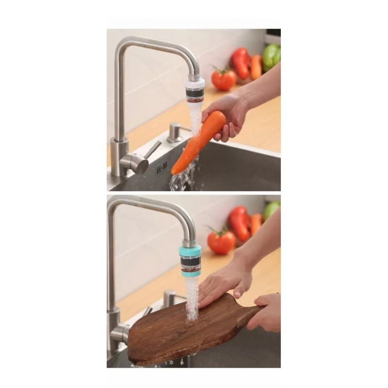 IVARWA Filtro Purificador De Agua Domestico Fácil Instalación