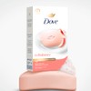 Dove Barra de Belleza Suavizante Melocotón Blanco Leche de Arroz