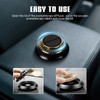 Wuyaoyao Car Air Freshener, Rotating Solar Energy Car Fragrance Diffuser,