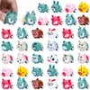 ONEST 40 Pieces Animals Pull Back Cars Mini Vehicles Toy Small Cars Pull Back Racing Vehicles Set Carnival Prizes Goodie Bag Stuffers for Kids