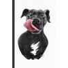 Hungry Pit Bull Softcover Journal: A5 Journaling Notebook with 128