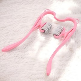 YMYT Neck Roller Massager for Muscle Stiffness & Acupressure Relief Blue Neck 3ea