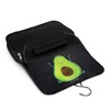 Mr. & Mrs. Panda Avocado Happy Toiletry Bag, gray, Hand