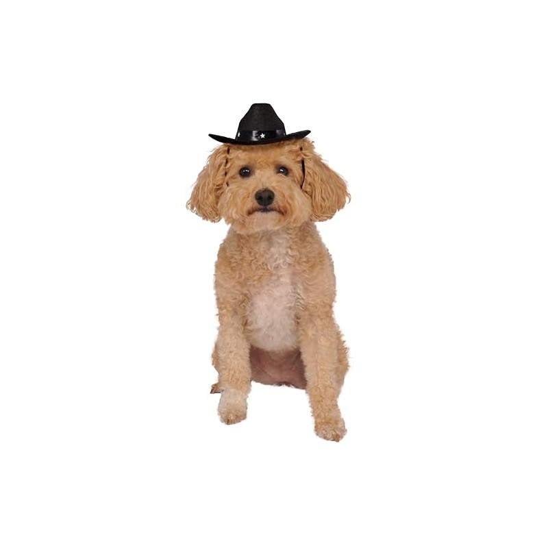 Rubies Cowboy Pet Hat for Dogs or Cats, S/M