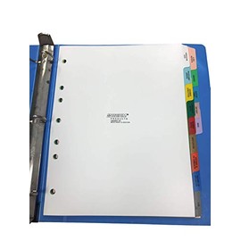 Medical Chart Index Dividers (14 Tab Side Open (Hospital Care Set)