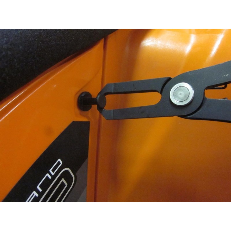 Plastic Push Rivet Removal Tool with 12 Rivets for CFMOTO