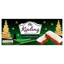 Mr Kipling Exceedingly Good Christmas Slices 6pk