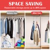 NAKBINX 8 Pack Hangers Space Saving, Collapsible Metal Hangers Closet