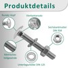 DSM - Carriage Bolts M5 x 90mm DIN 603 -