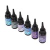 6pcs Colored UV Resin 10ml Each Pen Shaped Fast Curing