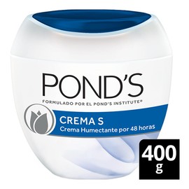 Pond's S Cream Humectant Moistening, 14oz Crema Humetante y Magnificante S De Ponds 400gr (1)