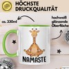 Giraffe Cup Giraffe Head Face Animal Africa Zoo Gift Namaste