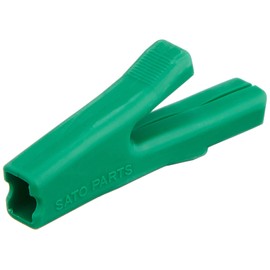 Sato Parts Canyon Clips, Easy to Grab and Not Easy to Fall Off Power Clips, C-100-CG (Cover, Green), Sold by 25 Units