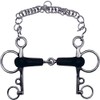 Feeling Unisex's Rubber Jointed Pelham Bit, Multi-Colour, 135 mm