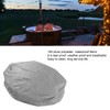 Outdoor Furniture Dust Covers Round Bathtub Cover 190 Silver Polyester