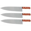 Generic 10"" Chef Knife Cozzini Cutlery Imports (3 Pack) -