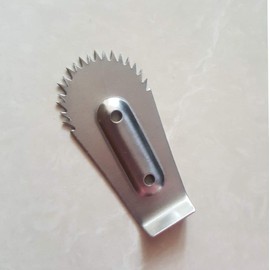 Gitachi coconut hand scraper stainless steel blade