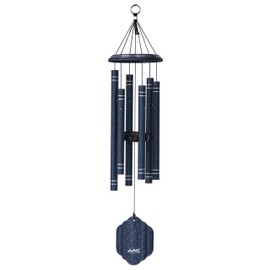 Arabesque by Wind River - 32 inch Sapphire Wind Chime for Patio, Backyard, Garden, and Outdoor décor (Aluminum Chime) Made in The USA