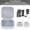 Lebakort Hard Protective Case for Brother P-Touch PTD220 / PTD210
