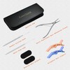 Hair Extensions Pliers 2-Hole Hair Pliers Hair Extension Tool kit
