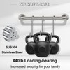 IJDD 16 Inch Shower Grab Bars for Seniors, 2 Pack