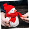 DOITOOL 1 Box Plastic Snowman Nose Christmas for Crafts Snowman
