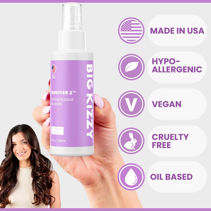 Big Kizzy Three Step Tape In Extension Remover Kit -