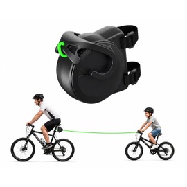 Kids Bicycle Tow Rope 2.5m - Automatic Retraction Tow System 200kg Load Capacity Tangle Free for MTB & Family Trips (1)
