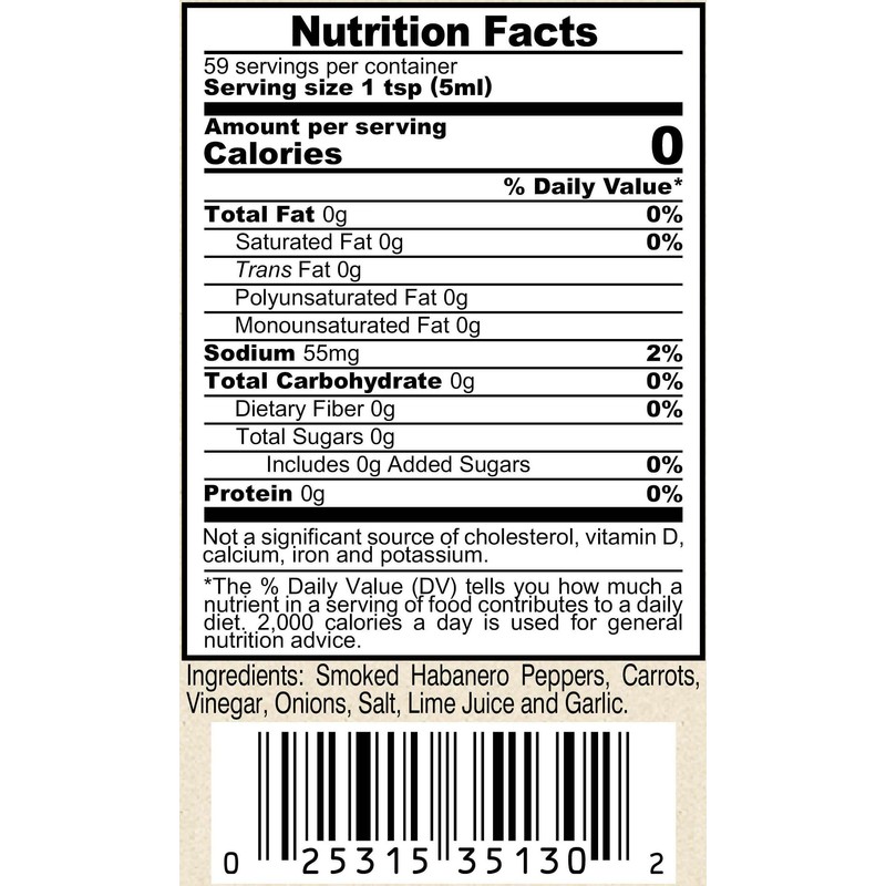 Marie Sharp’s Smoked Habanero Pepper Sauce, 10 oz – Belizean