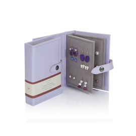 Small Size LILAC - Little Little Book of Earrings - A Small Book for Keeping Your Earrings Safe!