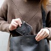 Vincent Crafted, Tochigi Leather, Paisley, L-Shaped Zipper, Mini Wallet, FARIA