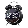 Justup Alarm Clock, Digital Alarm Clock with Large LED Display,