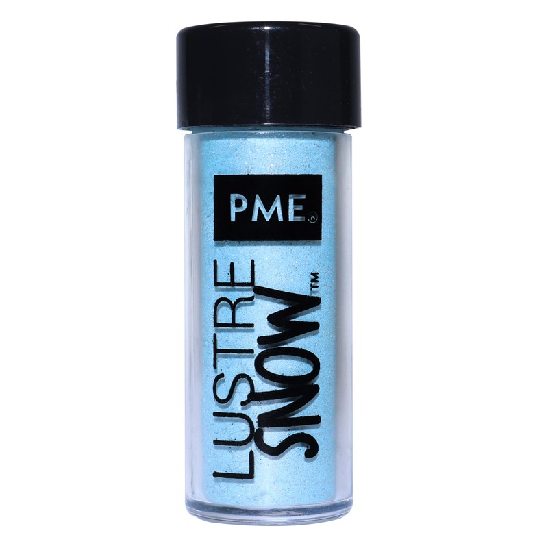 PME Edible Lustre Sprinkle Snow - Blue (10g)