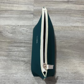 La Mer Women's Green Makeup Travel Makeup Bag Pouch - NEW