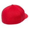 Flexfit - Gorra de béisbol atlética para Hombre, Rojo -,