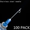 100 Pack 3ml with 23Ga Disposable Plastic Measuring Lab Supplies,