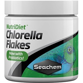 Seachem NutriDiet Chlorella Fish Flakes - Natural Probiotic Formula 15g/.5oz