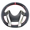 Kivnto DIY Sew Carbon Fiber Steering Wheel Covers for Toyota