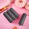WILLBOND 4 Pcs Long Hair Rollers for Bangs Aluminum Core