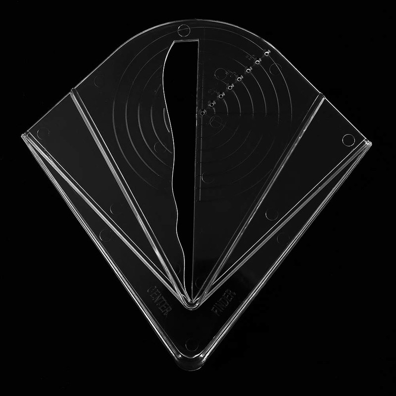 Plastic Centre Finder, for Square Round Octagon and Sexangle Woodwork
