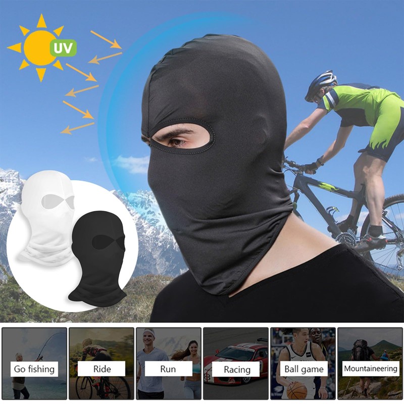 CHENGZI Outdoor Sports Riding Mask Mask (White)