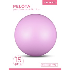 DRUNA PVC Rhythmic Gymnastics Ball 300g 15cm Purple