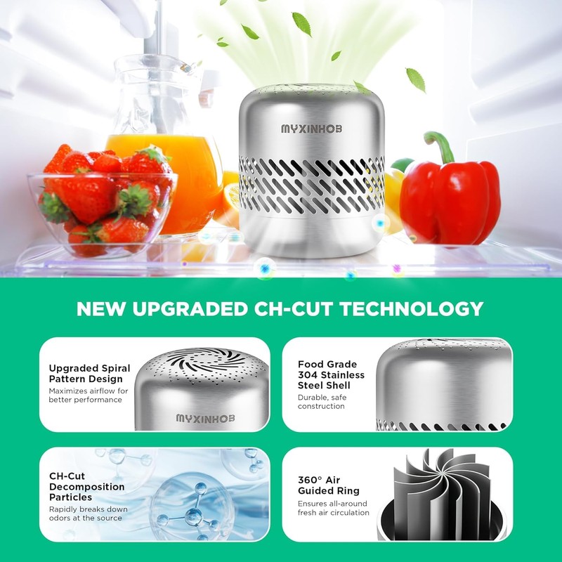 Long-lasting Refrigerator Deodorizer For Odor Remove: Fridge Deodorizer For Smell