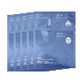Breath 37 degrees Sum Waterfull Marine Relief Mask 3STEP KIT 5 sheets / 숨 워터풀 마린 릴리프 마스크 3STEP KIT 5매