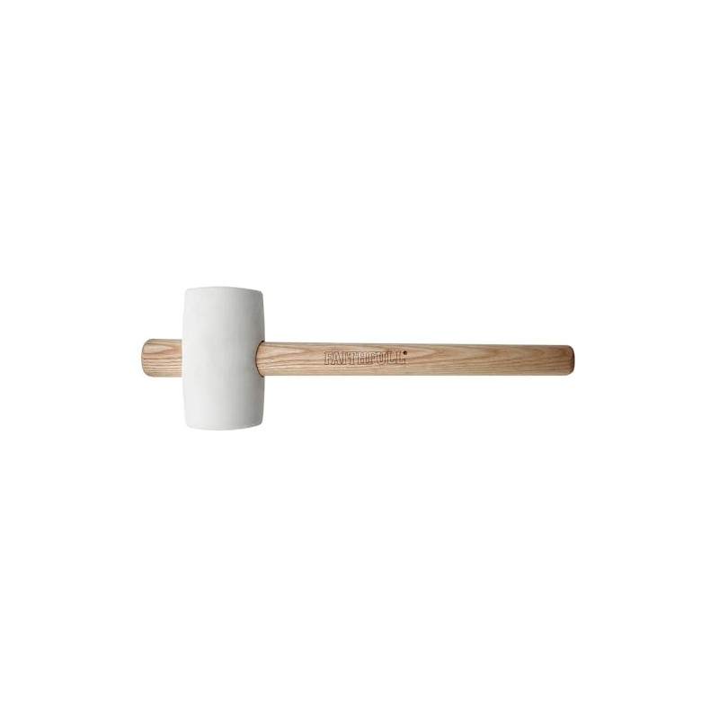Faithfull FAIRMWF16FSC Rubber Mallet - White 16oz FSC
