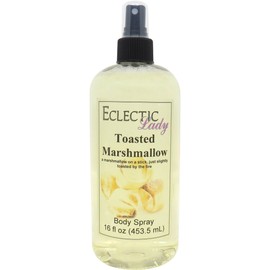 Toasted Marshmallow Body Spray, Body Mist for Women with Clean, Light & Gentle Fragrance, Long Lasting Perfume with Comforting Scent for Men & Women, Cologne with Soft, Subtle Aroma For Daily Use