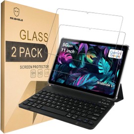 Mr.Shield Screen Protector compatible with TABWEE T90 11 Inch [Tempered Glass] [2-PACK] [Japan Glass with 9H Hardness]